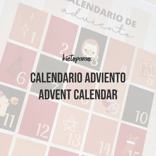 Calendario de planes de Adviento |  Advent Calendar